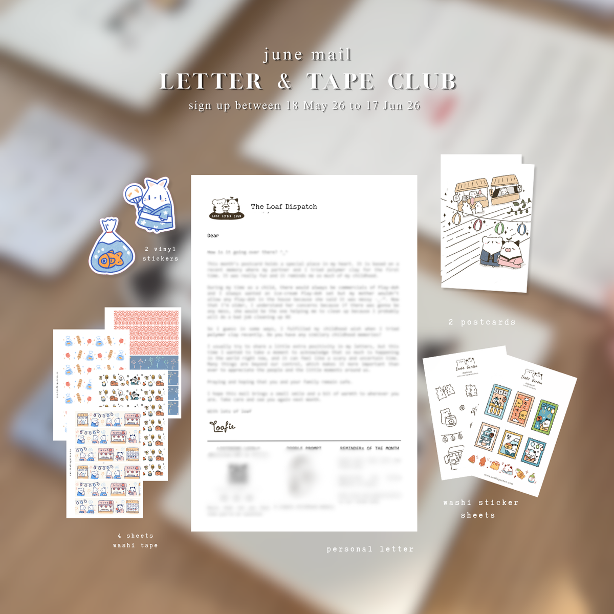 Letter & Tape Club