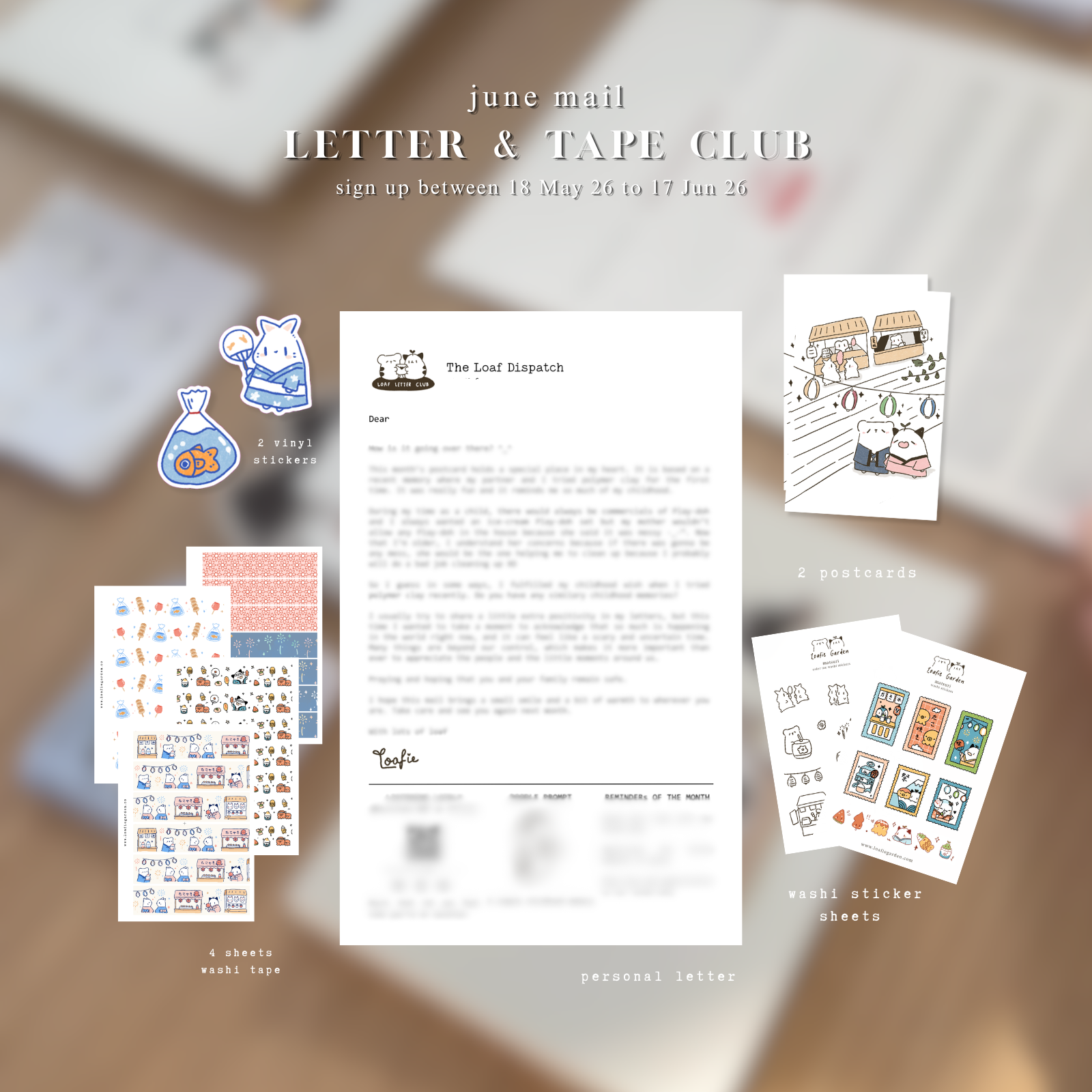 Letter & Tape Club