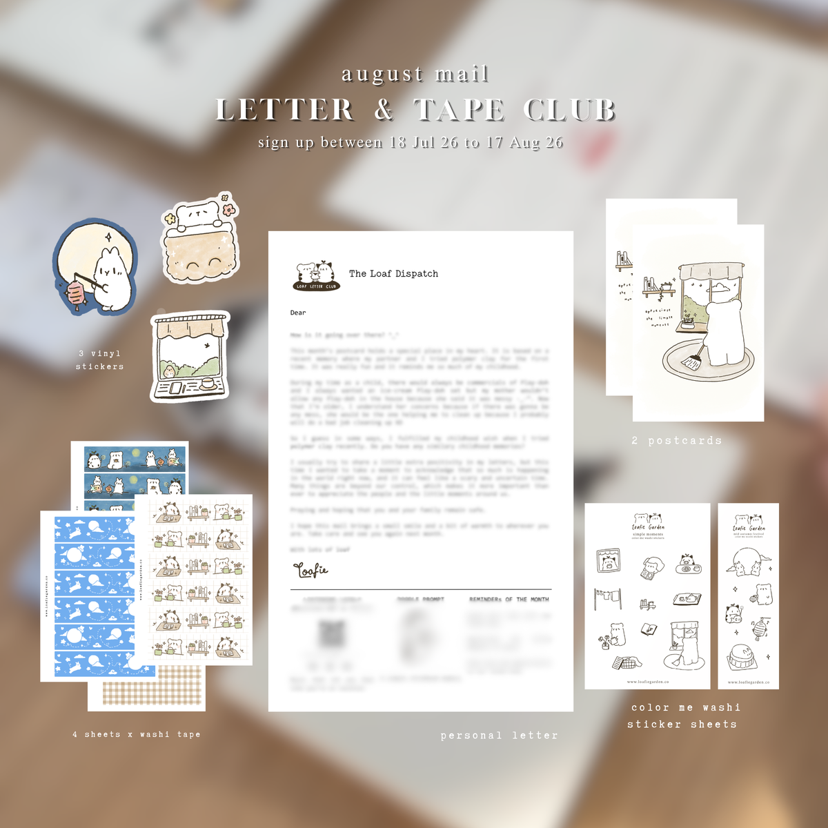 Letter & Tape Club